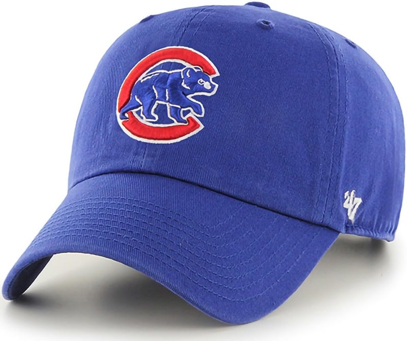 47 Brand MLB Team Color Home Primary Logo Clean Up Adjustable Baseball Cap Hat, Adult One Size Fits All - Image 1